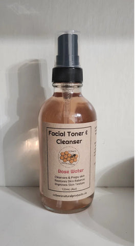 CCB 0215 Rose Water Facial Cleanser & Toner