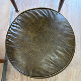 A-4020 Leather Foot Stool