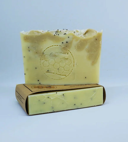 CCB 060 Lemon Poppyseed Bar Soap ($8.50 or 2/$15)