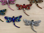 A-4166 Large Dragonfly Brooch