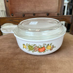 A-0913 Corning Ware ‘Spice of Life’ Individual Casserole Dish w/Lid