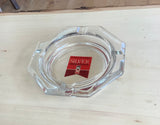 A-4100 Clear Glass Hexagon Ashtray