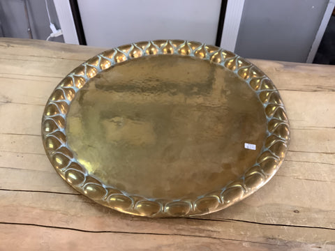 A-3194 Large Brass Plate/Tray