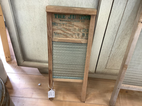 A-3314 Washboard ‘THE JUNIOR’ Western Woodenware