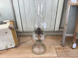 A-4052 Clear Glass Oil Lamp