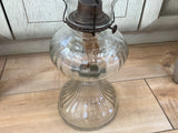 A-4052 Clear Glass Oil Lamp
