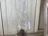 A-4052 Clear Glass Oil Lamp