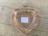 A-4075 Small Glass Spade Shape Dish