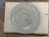 A-4083 Large Clear Glass Ashtray