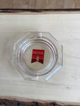 A-4100 Clear Glass Hexagon Ashtray