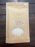 WSC-541 Skinny Tapers - pkg 12 White