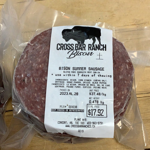 CBR-24 Bison Summer Sausage