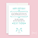 PCP-016 Birthday (Choose from drop down list)