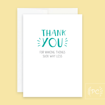 PCP-016 Thank You (Choose from drop down list)