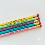 PCP-0612  Hand Stamped Pencils