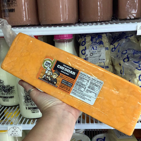 DDD-12 5lb Cheddar Cheese-Medium (orange)