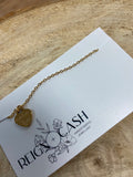 RAC-03 Heart Charm Necklaces -Gold, Silver & Rose Gold