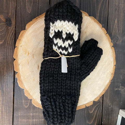 Ccc-004 Teen/Adult Knitted Mittens. 13-Adult