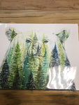EMA-11x14 Large Animal Art Print 11x4”