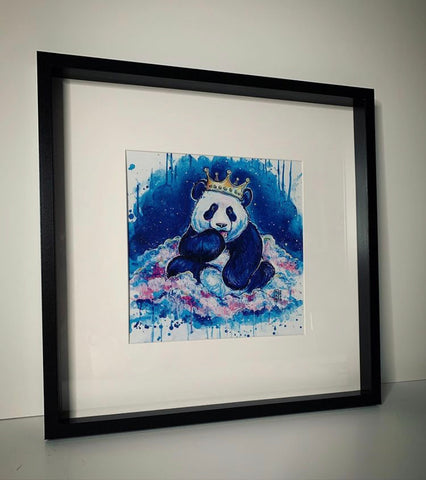 TAY-54 20x20 Framed Panda King