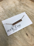 RAC-01 Bar Necklaces-Rose Gold