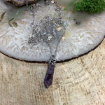 RSH-18 Long Stainless Gemstone Necklaces Choose from the drop down list