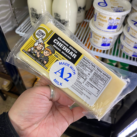DDD-17 A2 Milk Medium White Cheddar Cheese