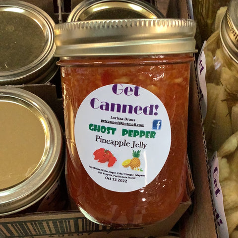 GC 060 Ghost pepper pineapple Jelly- Spicy