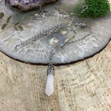 RSH-18 Long Stainless Gemstone Necklaces Choose from the drop down list