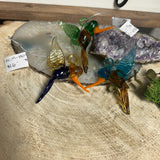 PCM-HUMM LITTLE hand blown Glass Hummingbird Ornaments