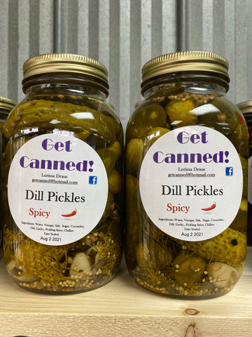 GC 007 Baby Dill Pickles- Spicy