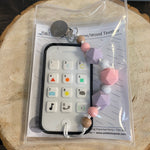 P2P-4 Camera & Cell Phones Teether With Clip