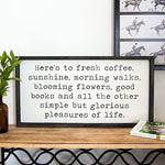 FAS-032 HERE’S TO FRESH COFFEE 12X36