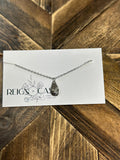 RAC-16 Birth Flower Necklaces (Silver)