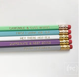 PCP-0612  Hand Stamped Pencils