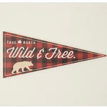 RPC-10 Wild & Free Bear Banner Sign