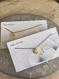 RAC-08 Small Circle Charm Necklace