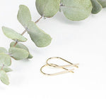 TMD-16 Gold Filled Mini Ribbon Earrings
